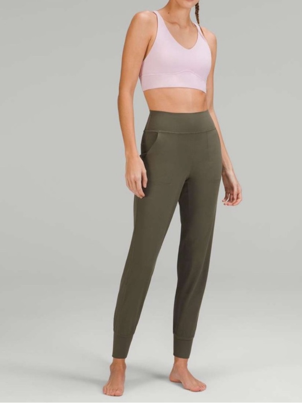 lululemon athletica High-Rise Jogger Pants - Olive